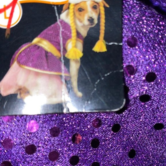 Rapunzel Dog Costume Large 20-29 Lb. NWT - Picture 3 of 5
